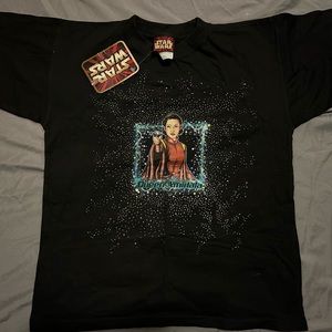 Genuine Vintage Star Wars Collectable Queen Amidala Padme shirt from 90’s (NWT)